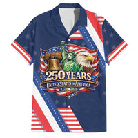 America 250th Anniversary Family Matching Summer Maxi Dress and Hawaiian Shirt USA 1776-2026 Patriotic Eagle