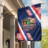 America 250th Anniversary Garden Flag USA 1776-2026 Patriotic Eagle
