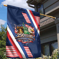 America 250th Anniversary Garden Flag USA 1776-2026 Patriotic Eagle