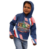 America 250th Anniversary Kid Hoodie USA 1776-2026 Patriotic Eagle