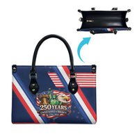 America 250th Anniversary Leather Bag USA 1776-2026 Patriotic Eagle