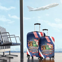 America 250th Anniversary Luggage Cover USA 1776-2026 Patriotic Eagle