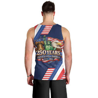 America 250th Anniversary Men Tank Top USA 1776-2026 Patriotic Eagle