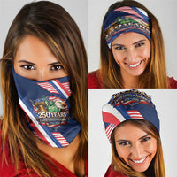 America 250th Anniversary Neck Gaiter USA 1776-2026 Patriotic Eagle