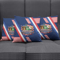 America 250th Anniversary Pillow Cover USA 1776-2026 Patriotic Eagle