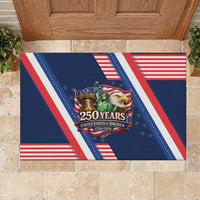 America 250th Anniversary Rubber Doormat USA 1776-2026 Patriotic Eagle