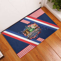 America 250th Anniversary Rubber Doormat USA 1776-2026 Patriotic Eagle