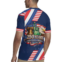 America 250th Anniversary Rugby Jersey USA 1776-2026 Patriotic Eagle