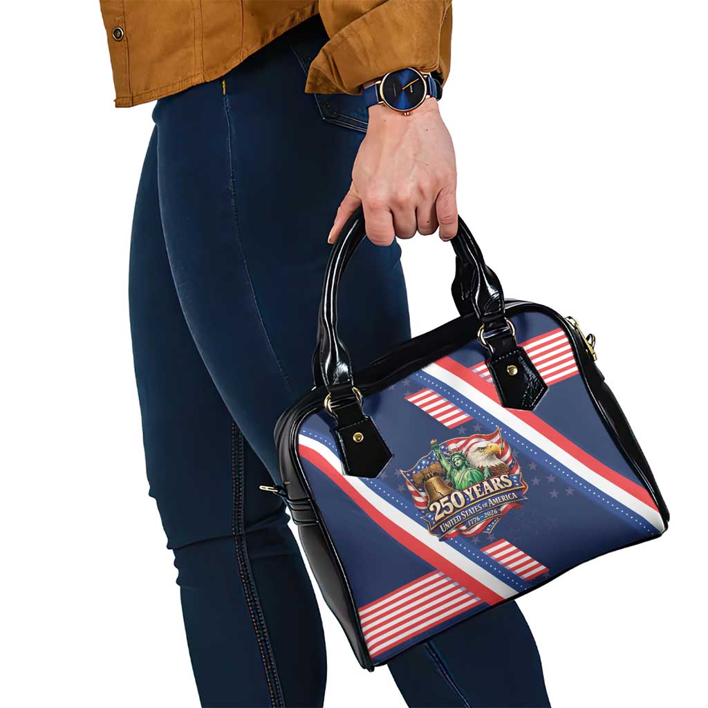 America 250th Anniversary Shoulder Handbag USA 1776-2026 Patriotic Eagle