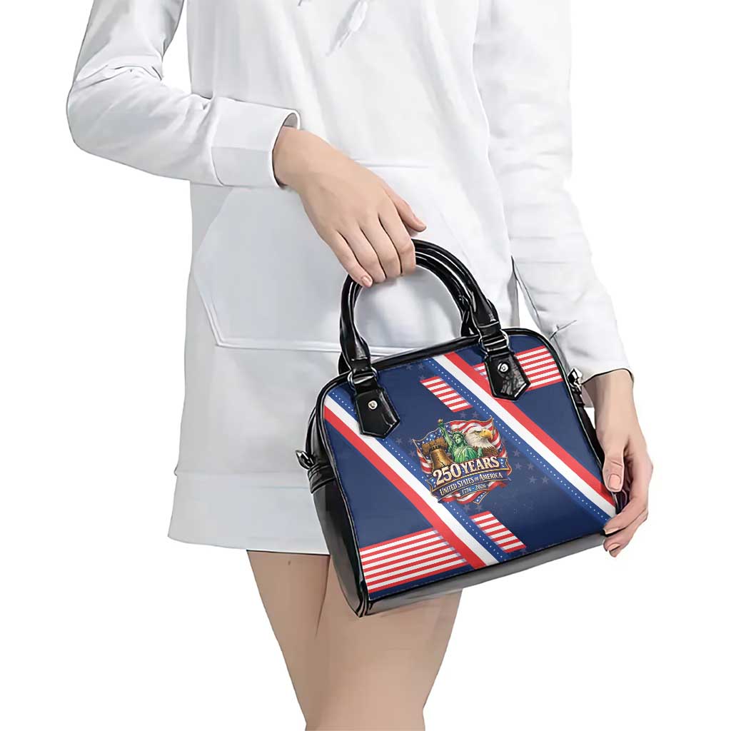 America 250th Anniversary Shoulder Handbag USA 1776-2026 Patriotic Eagle