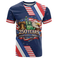 America 250th Anniversary T Shirt USA 1776-2026 Patriotic Eagle