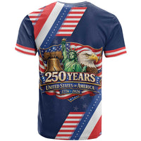 America 250th Anniversary T Shirt USA 1776-2026 Patriotic Eagle