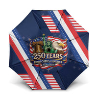 America 250th Anniversary Umbrella USA 1776-2026 Patriotic Eagle