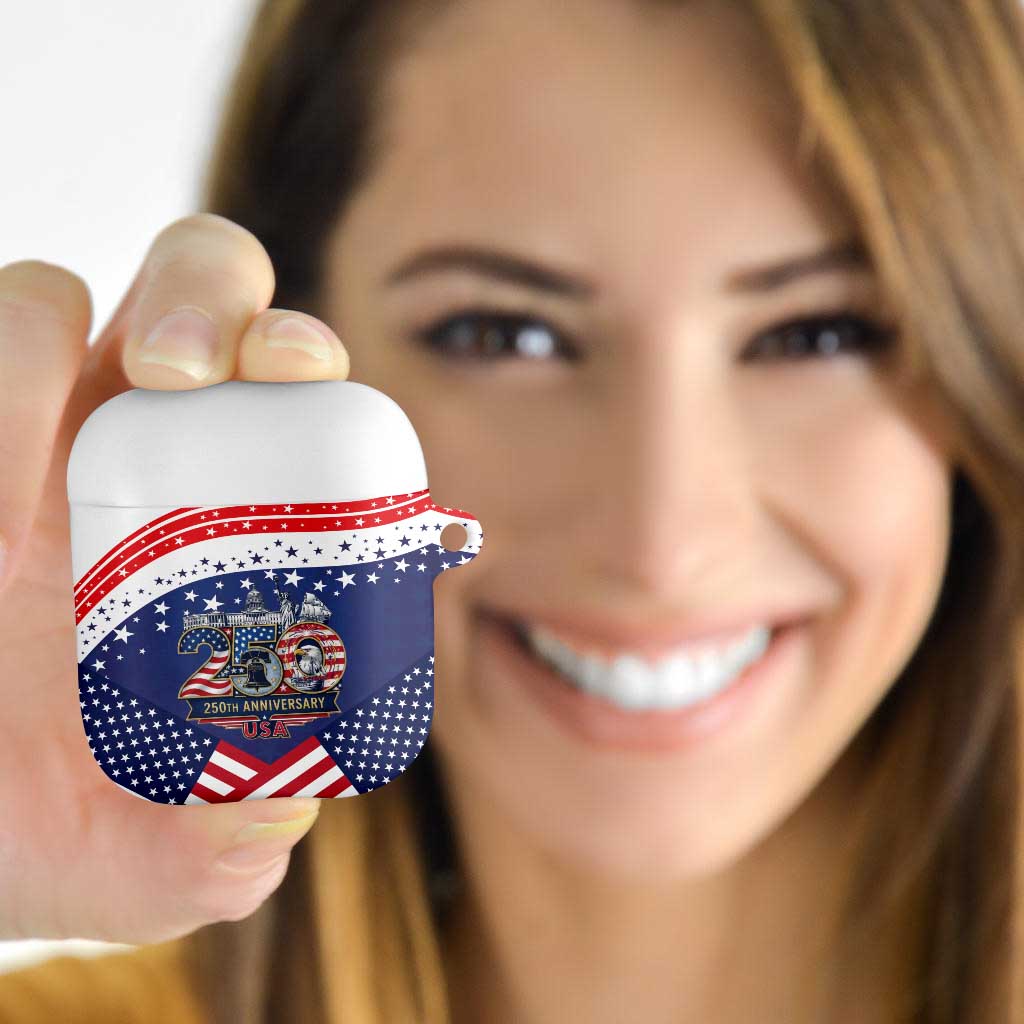 USA 250 Years of Freedom AirPods Case All American Pride