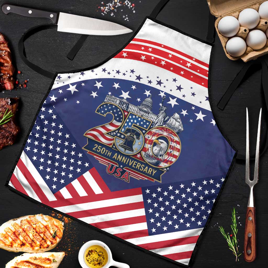 USA 250 Years of Freedom Apron All American Pride