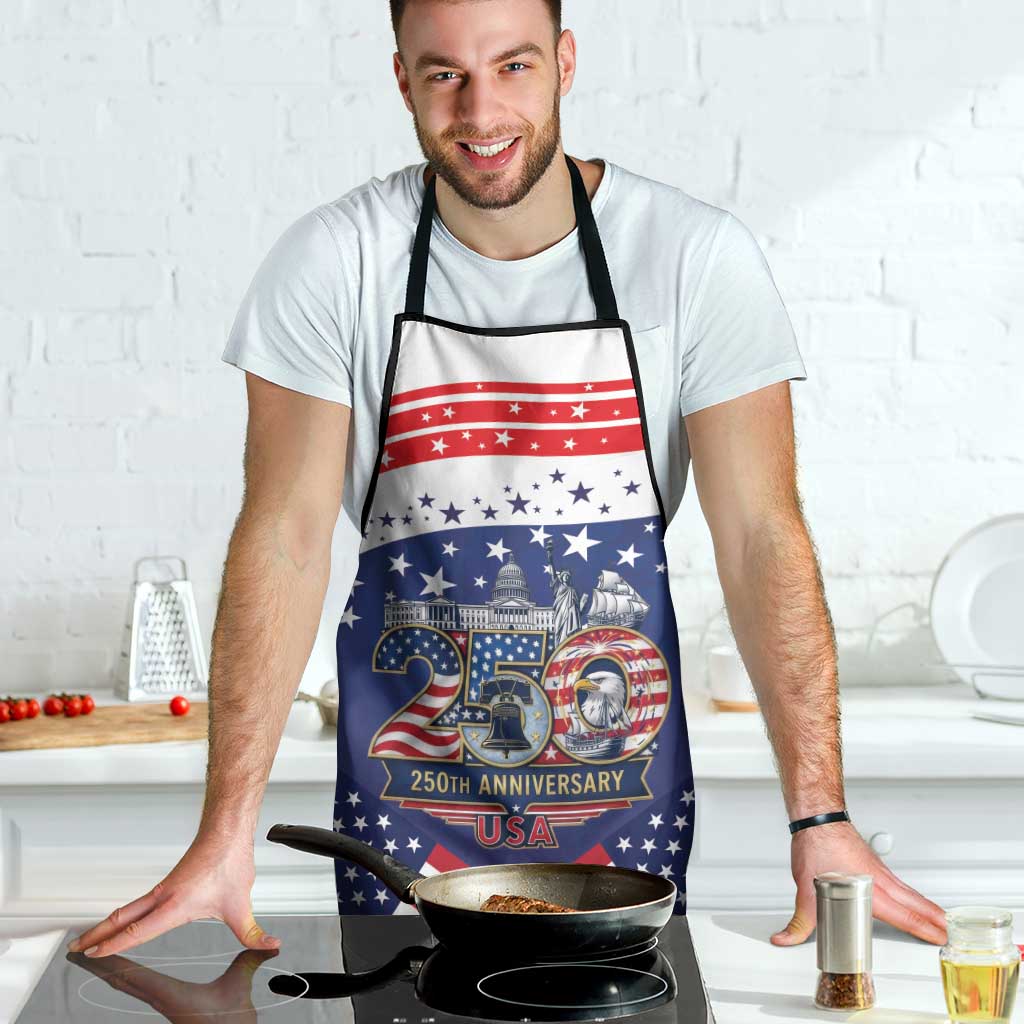 USA 250 Years of Freedom Apron All American Pride