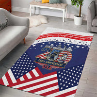 USA 250 Years of Freedom Area Rug All American Pride