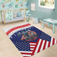 USA 250 Years of Freedom Area Rug All American Pride