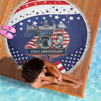 USA 250 Years of Freedom Beach Blanket All American Pride
