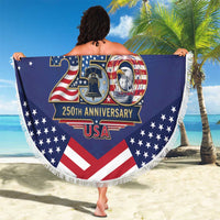 USA 250 Years of Freedom Beach Blanket All American Pride