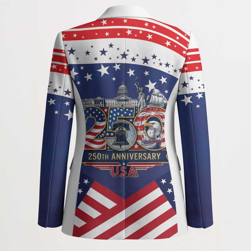USA 250 Years of Freedom Blazer All American Pride