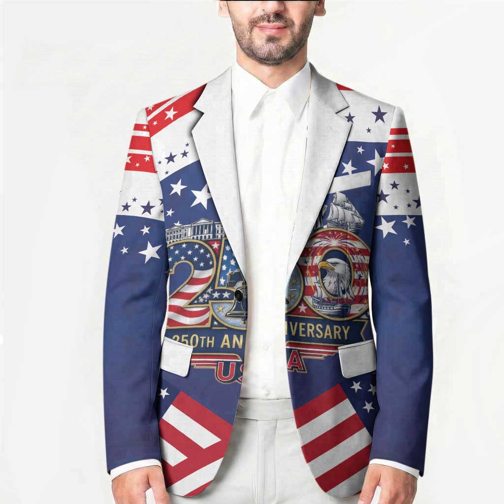 USA 250 Years of Freedom Blazer All American Pride