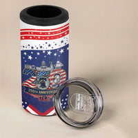USA 250 Years of Freedom 4 in 1 Can Cooler Tumbler All American Pride