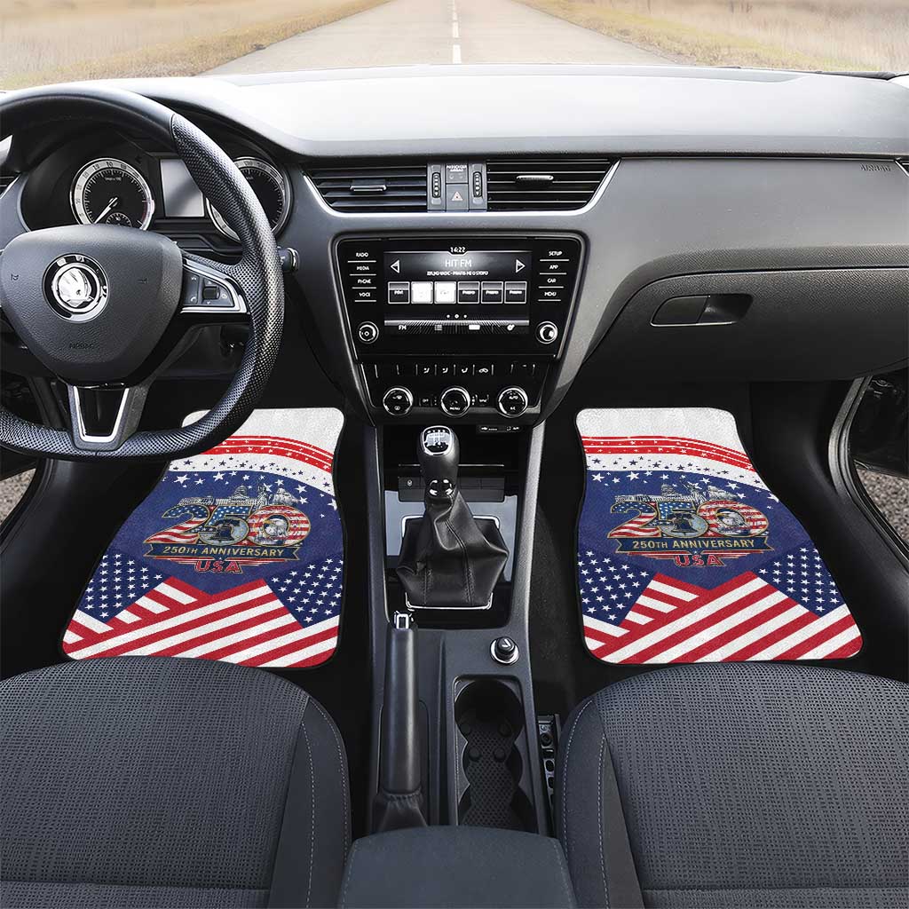 USA 250 Years of Freedom Car Mats All American Pride