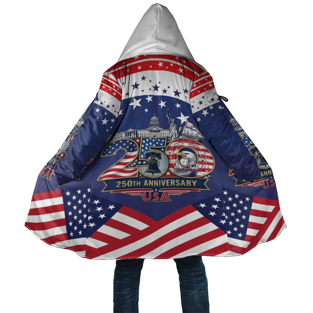 USA 250 Years of Freedom Cloak All American Pride
