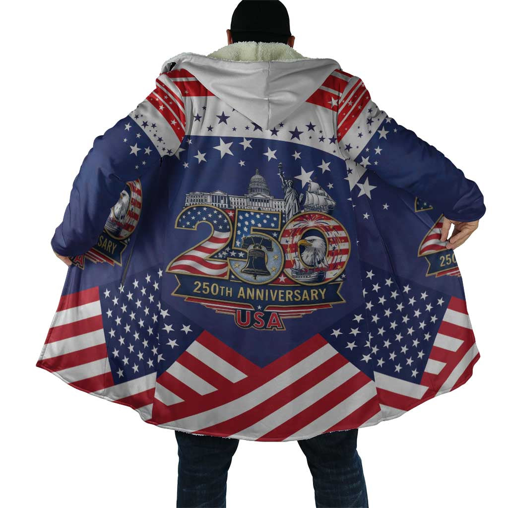 USA 250 Years of Freedom Cloak All American Pride