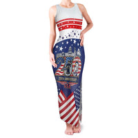 USA 250 Years of Freedom Family Matching Tank Maxi Dress and Hawaiian Shirt All American Pride