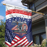 USA 250 Years of Freedom Garden Flag All American Pride