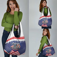 USA 250 Years of Freedom Grocery Bag All American Pride