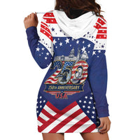 USA 250 Years of Freedom Hoodie Dress All American Pride