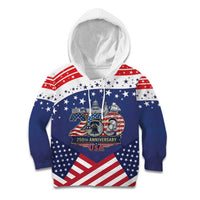USA 250 Years of Freedom Kid Hoodie All American Pride