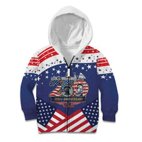USA 250 Years of Freedom Kid Hoodie All American Pride