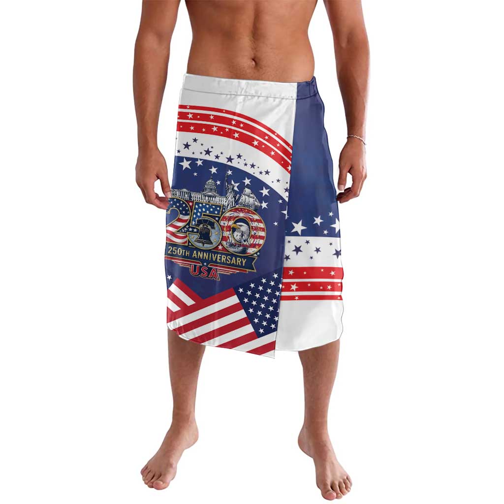 USA 250 Years of Freedom Lavalava All American Pride