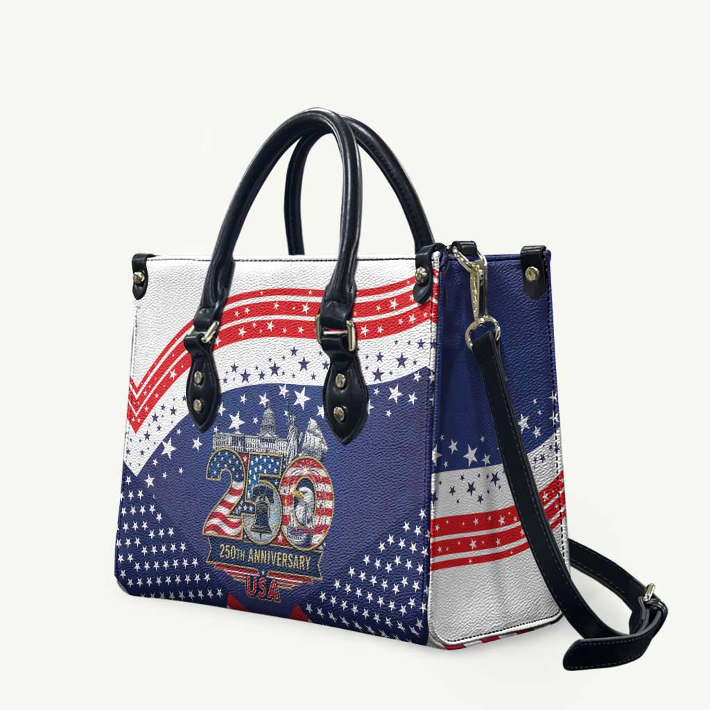USA 250 Years of Freedom Leather Bag All American Pride