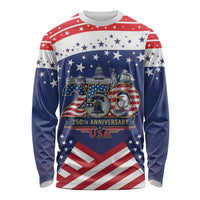 USA 250 Years of Freedom Long Sleeve Shirt All American Pride