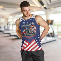 USA 250 Years of Freedom Men Tank Top All American Pride