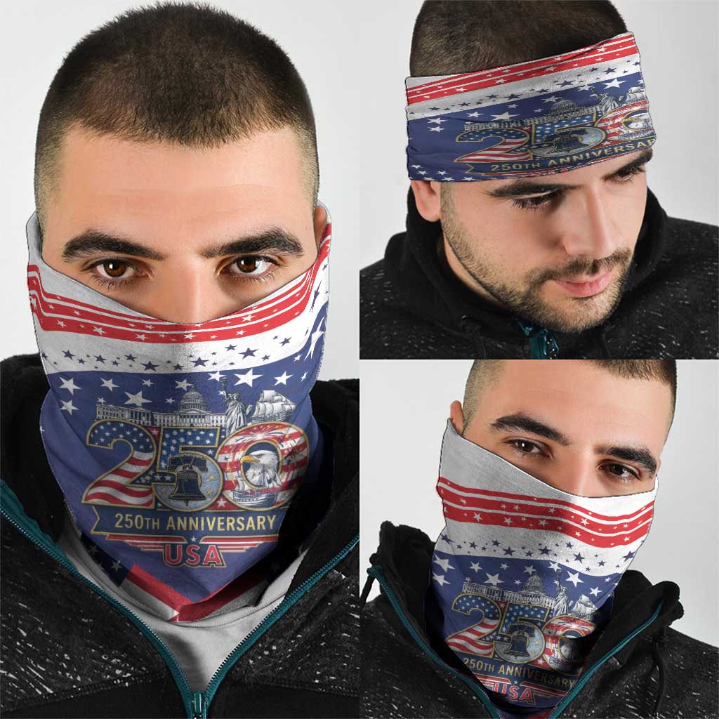 USA 250 Years of Freedom Neck Gaiter All American Pride