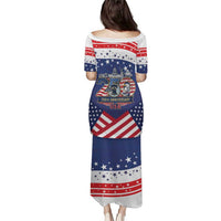 USA 250 Years of Freedom Puletasi All American Pride