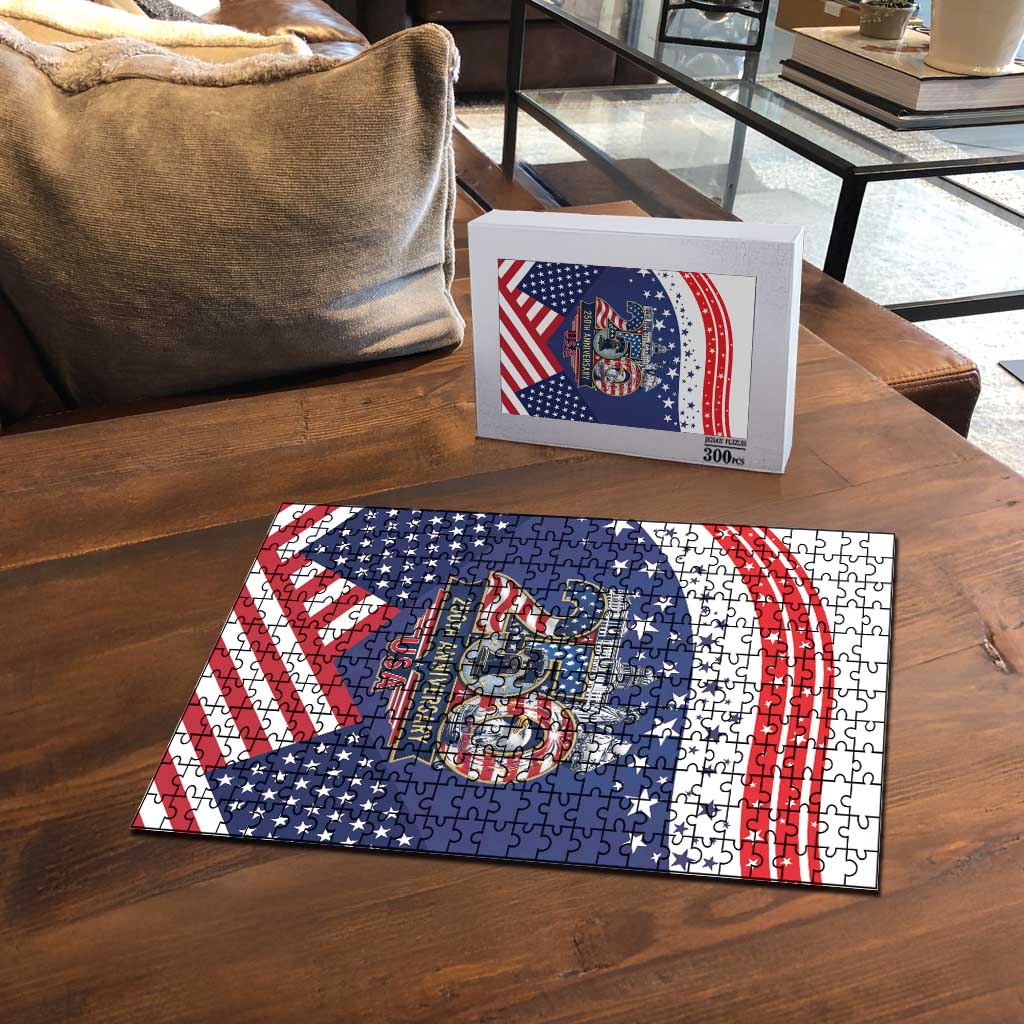 USA 250 Years of Freedom Puzzle All American Pride