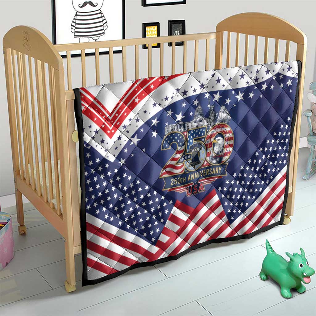 USA 250 Years of Freedom Quilt All American Pride