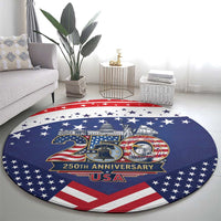 USA 250 Years of Freedom Round Carpet All American Pride