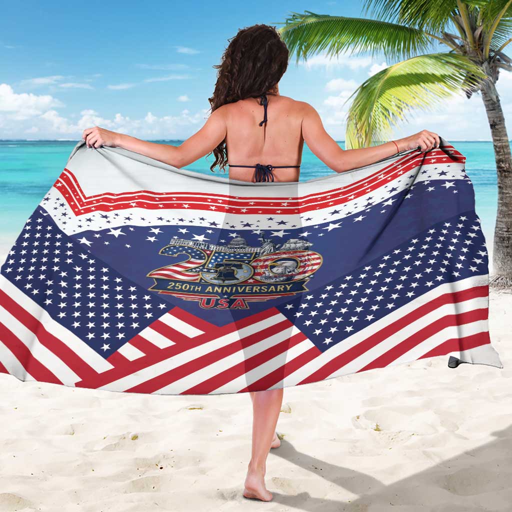 USA 250 Years of Freedom Sarong All American Pride