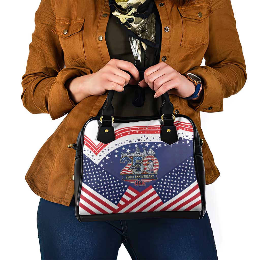 USA 250 Years of Freedom Shoulder Handbag All American Pride
