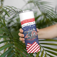 USA 250 Years of Freedom Skinny Tumbler All American Pride