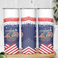 USA 250 Years of Freedom Skinny Tumbler All American Pride
