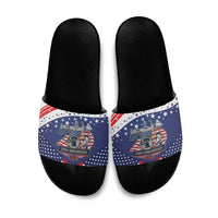 USA 250 Years of Freedom Slide Sandals All American Pride